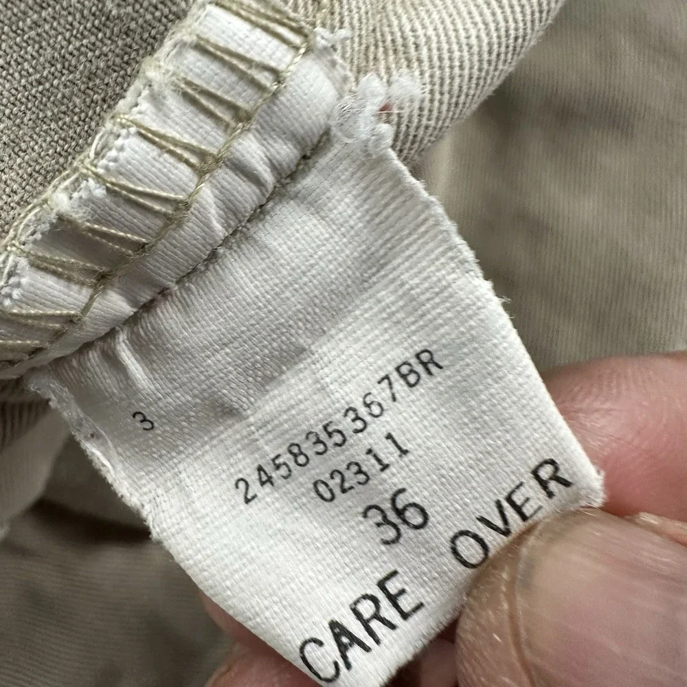 VTG 90s Polo Ralph Lauren‎ Distressed Pleated Tyler Shorts Fits 34 Khaki Chino
